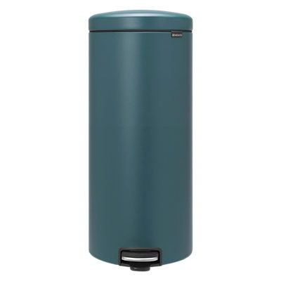 Brabantia Luxury newIcon Pedal Bin, 30L Reflective Blue Brabantia Luxury newIcon Pedal Bin, 30L Reflective Blue